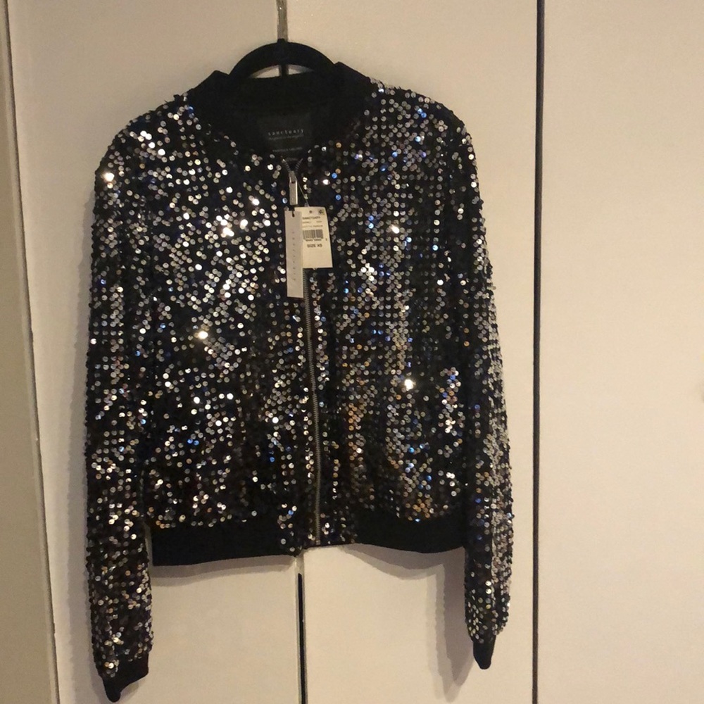 Sanctuary sequin jacket
